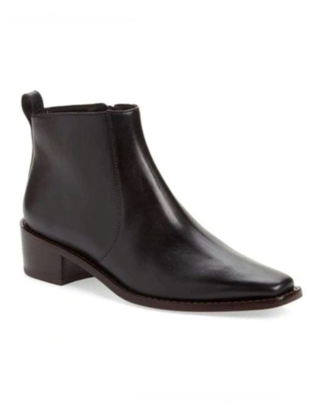 Tory Burch Black Leather Chelsea Ankle Boot size 8.5